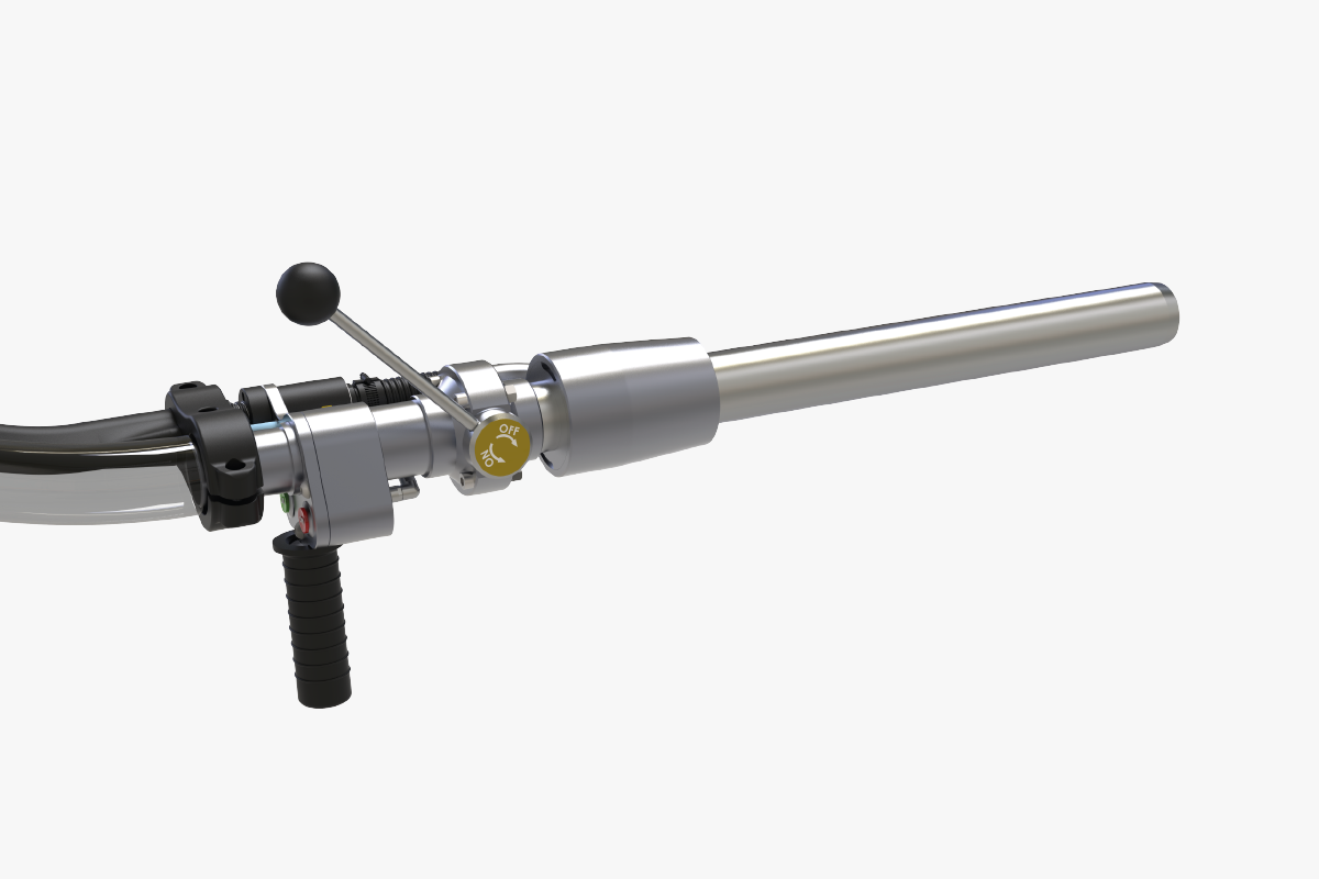 mobile sand filling system gun