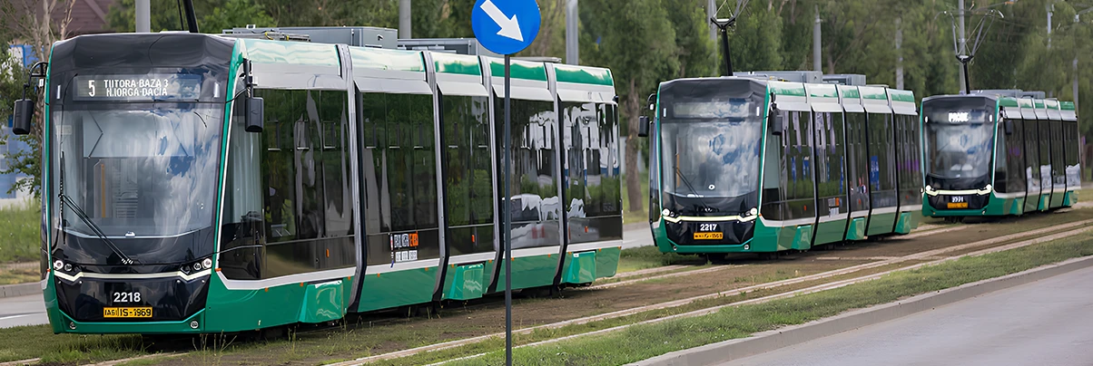 Bozankaya’s Iași Trams.