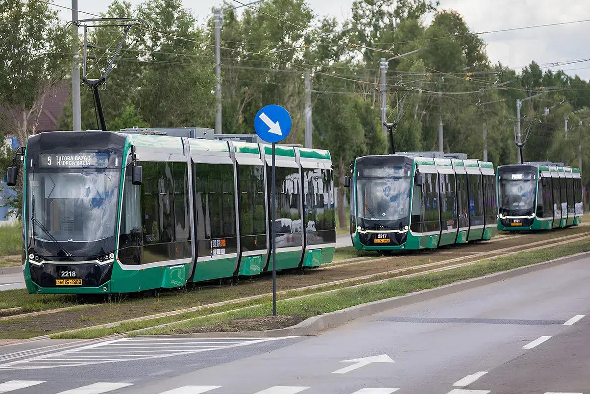 Sanding Systems for Bozankaya Iași Trams Supplied by KAAF.