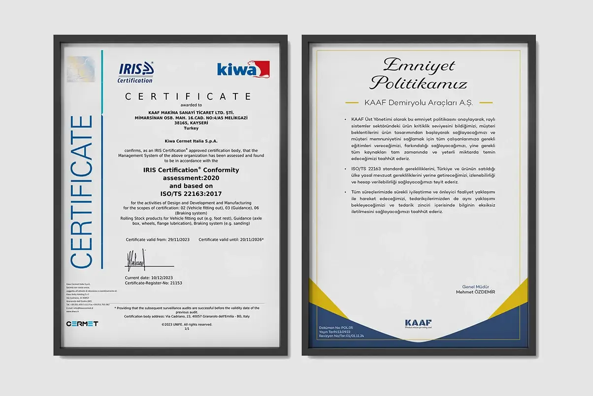 IRIS Certification Process Completed – KAAF