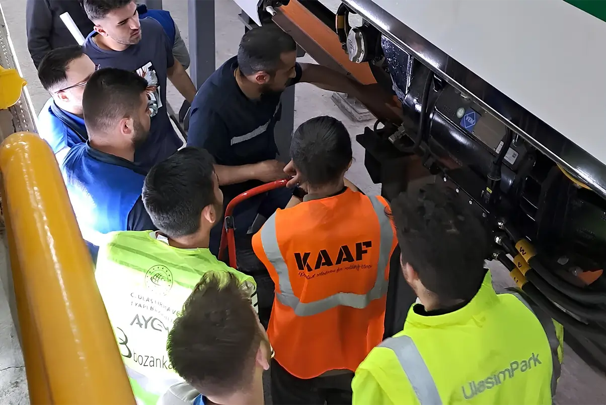 Kumlama Sistemleri Bozankaya Tramvaylarında - KAAF