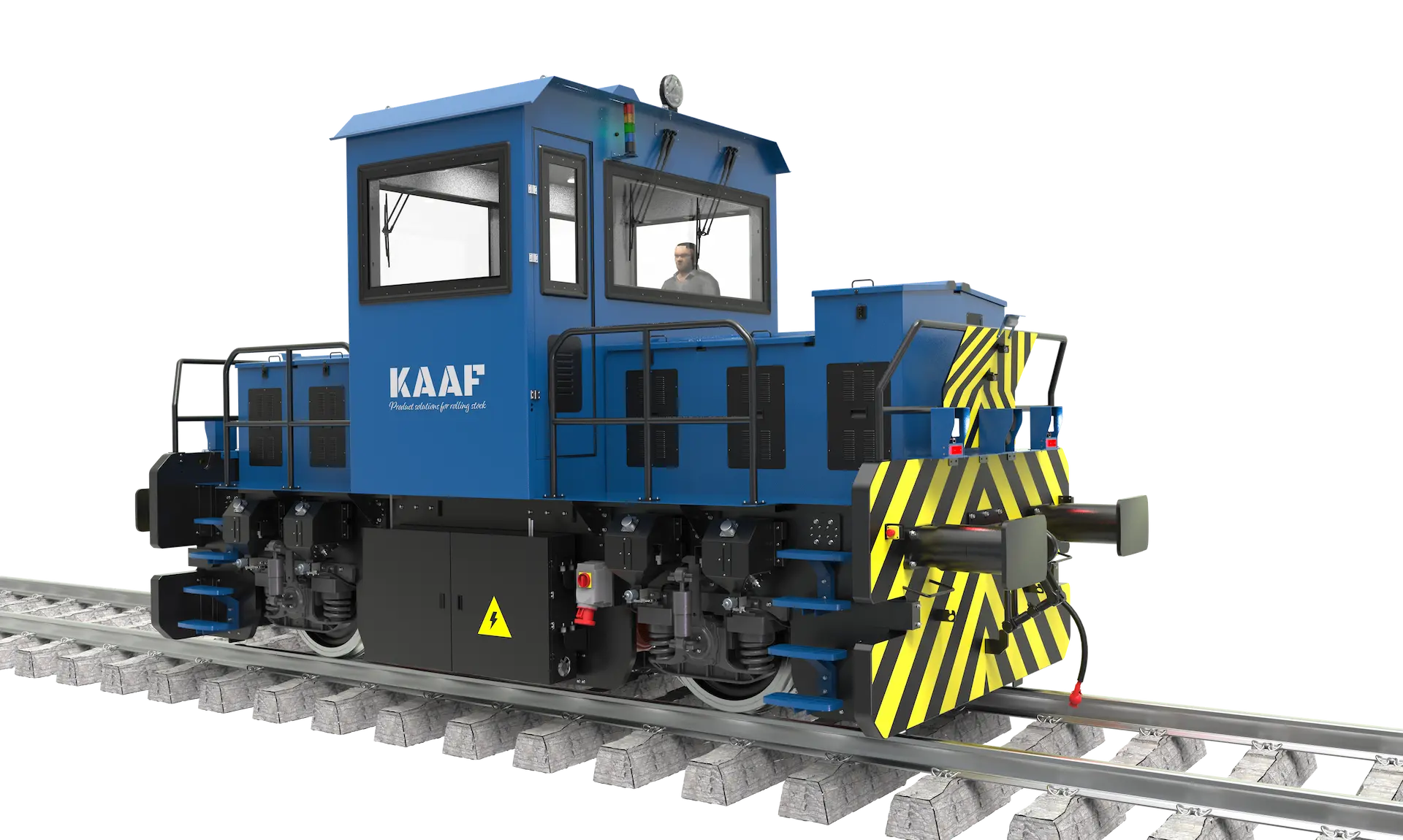 RBE 2500 Bataryalı / Elektrikli Manevra Lokomotifi – KAAF