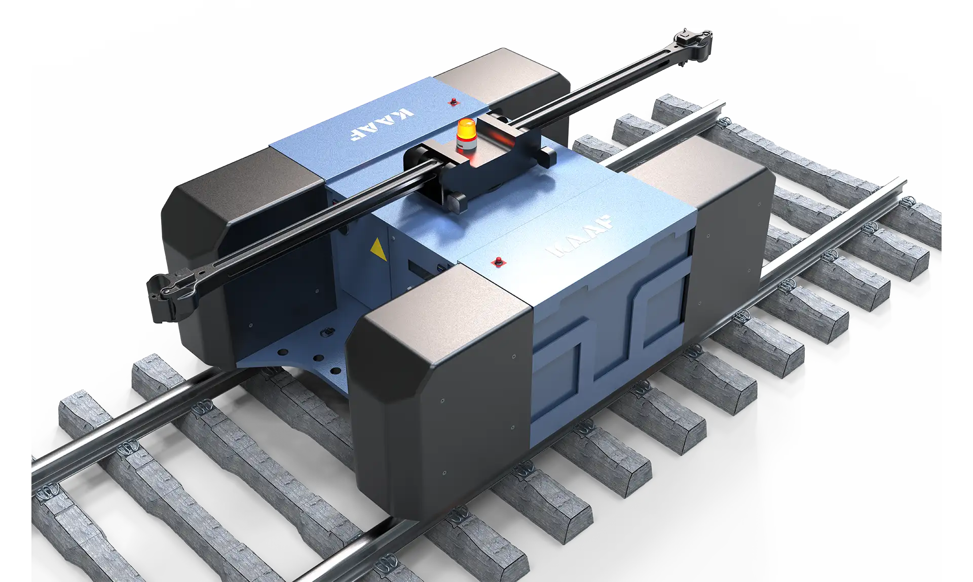 RRBE 100 Bataryalı Manevra Aracı | Çift Modlu Ray & Yol Çözümü – KAAF