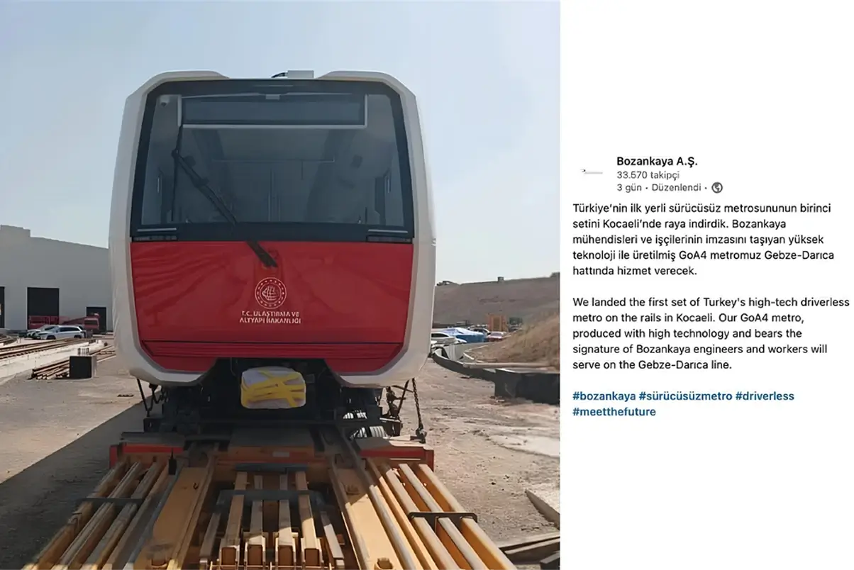 Axleboxes for Turkey’s First Domestic Driverless Metro – KAAF