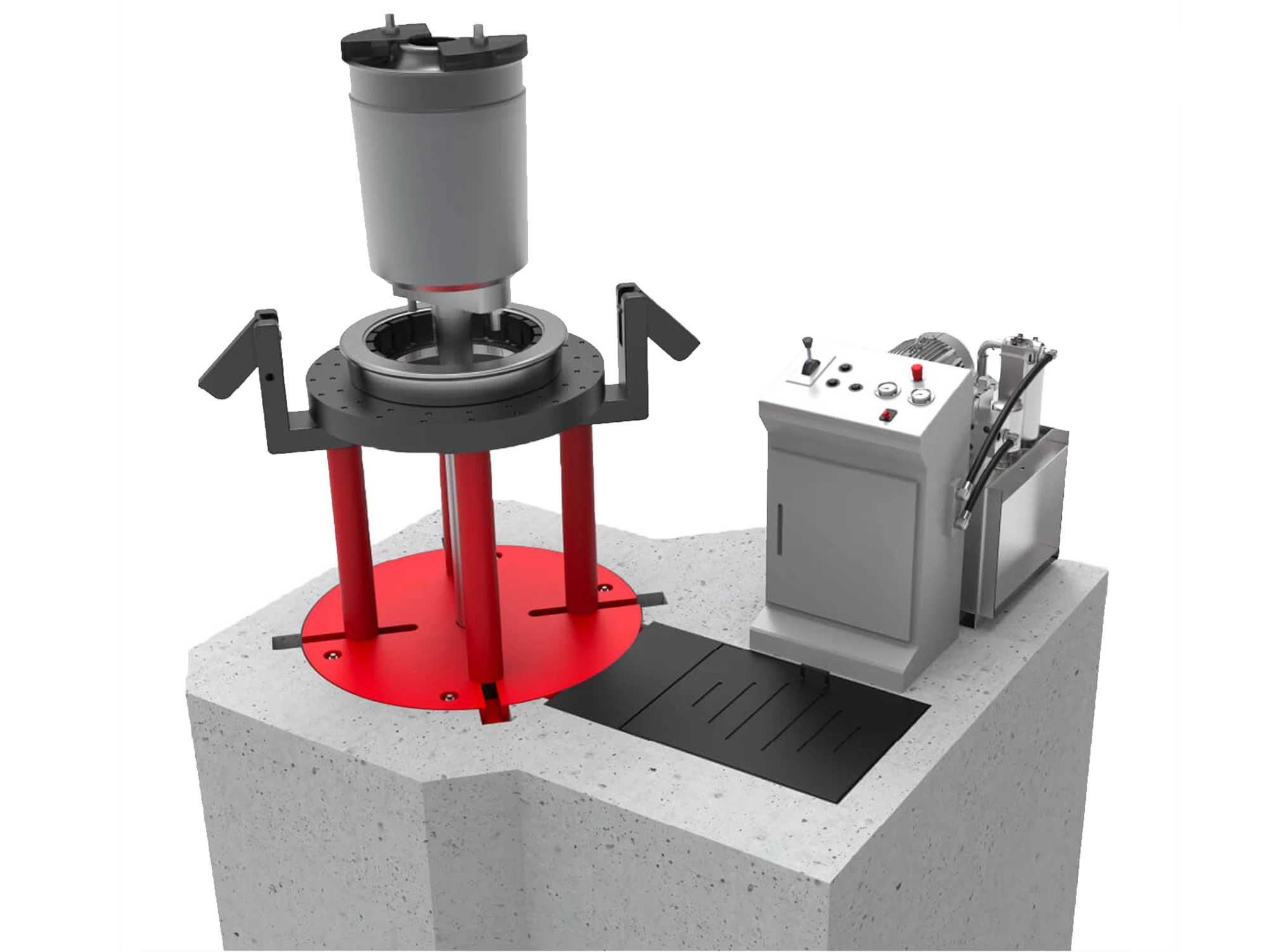 Zemin Altı Tekerlek Presi - KAAF